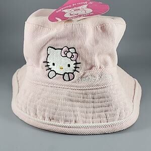 Vintage Hello Kitty Pink Bucket Hat 2004 - 30 Years of Friendship - 55cm